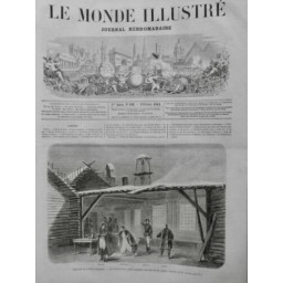 1861 MI THEATRE OPERA COMIQUE CIRCASSIENNE MUSIQUE AUBER PAROLE SCRIBE