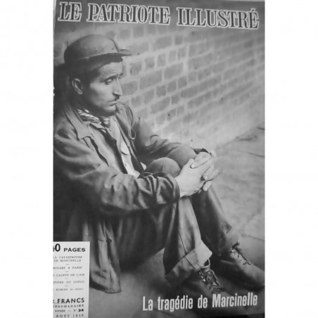 1956 MINE MARCINELLE TRAGEDIE 3 JOURNAUX