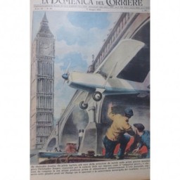 1953 DC AVIATION LONDRES CHRISTOPHER DRAPER VOL PONT TAMISE