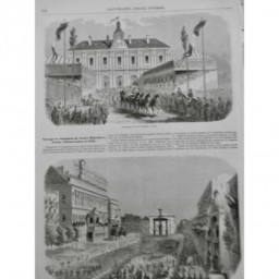 1867 MORUTIER HUILE FOIE MORUE DUNKERQUE PECHEUR CHALUTIER 4 JOURNAUX