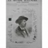 1884 MISTAL FREDERIC PORTRAIT OEUVRES BIOGRAPHIE 3 JOURNAUX