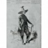 1861 MI OFFICIER TYPE AFRIQUE TENUE CAMPAGNE EPEE