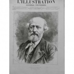 1879 PIERREFONDS VIOLLET LE DUC NOTRE DAME DE PARIS FLECHE ROUCY 6 JOURNAUX