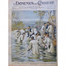 1906 DC BAPTÊME FLEUVE ANGLAIS CONVERTIS SECTE BAPTISTE