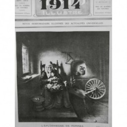 1905 POMME DE TERRE AGRICULTURE MAURÉ VIVRES GUERRE RECOLTE EPLUCHURE 6JOURNAUX