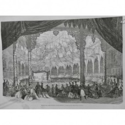 1865 I BATACLAN CAFÉ CONCERT PALAIS CHINOIS CONSTRUCTION CHARLES DUVAL ARCHITECT