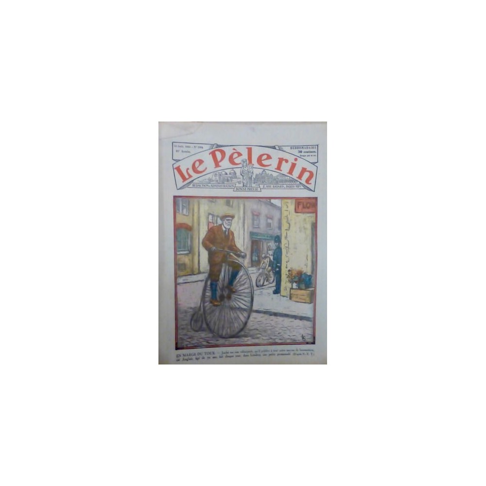 1934 LP CYCLISME BICYCLETTE VELOCIPEDE LONDRES PROMENADE