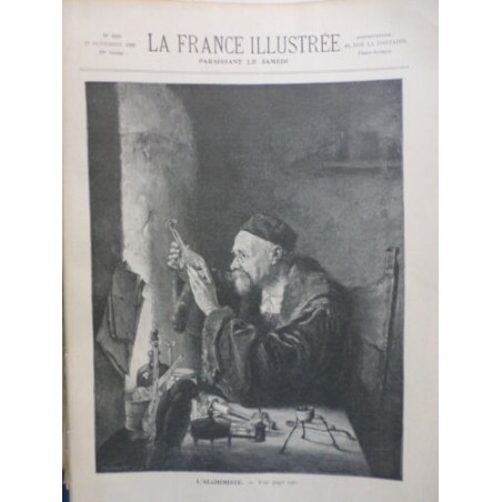 1906 FI PEINTURE L'ALCHIMISTE