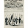 1866 MI TELEGRAPHE ELECTRIQUE EMPEREUR MINISTERE INTERIEUR