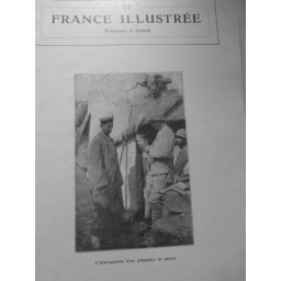 1917 FI GUERRE BUNKER INTERROGATOIRE PRISONNIER GUERRE