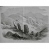 1869 UI ILE PAQUES OCEANIE IDOLE TETE PIERRE DECOUVERTE CRATERE VOLCAN