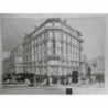 1874 I PARIS GRAND MAGASIN PRINTEMPS COMMERCE ASCENSEUR VIENNE 2 JOURNAUX