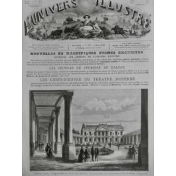 1868 UI BIBLIOTHEQUE PARIS RESTAURATION PALAIS ARCHIVES