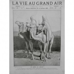 1894 TOUAREG DESERT DERBY CHAMEAU TAITOK OASIS SAHARA MERY NOMADE 9 JOURNAUX