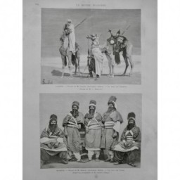 1894 TOUAREG DESERT DERBY CHAMEAU TAITOK OASIS SAHARA MERY NOMADE 9 JOURNAUX