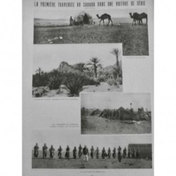 1894 TOUAREG DESERT DERBY CHAMEAU TAITOK OASIS SAHARA MERY NOMADE 9 JOURNAUX