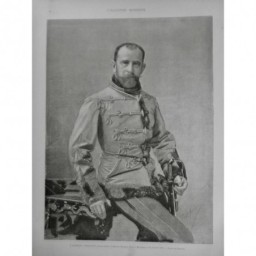 1889 IM RODOLPHE ARCHIDUC PRINCE HERITIER MORT MEIERLING PAVILLON CHASSE