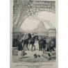 1895 PIGEON VOYAGEUR TOUR EIFFEL PRESIDENT FAURE LACHER PANIER