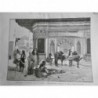 1892 MI CONSTANTINOPLE SULTAN AHMED FONTAINE SCULTURE ORNEMENT