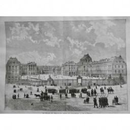 1879 UI PARLEMENT SIEGE PALAIS VERSAILLE TROUPE REVUE