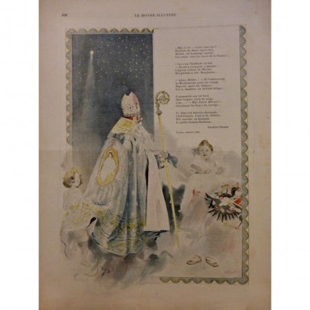 1896 MI NOEL NUIT SAINT NICOLAS CONTE NOEL SURPRISE ENFANT SAGE SEGARD