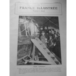 1917 FI GUERRE ZEPPELIN BUREAU SOUSCRIPTION INVALIDES EMPRUNT TANK