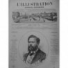 1874 I ROI KALAKAUA ILS SANDWICH ELECTION PORTRAIT CARRIERE BIOGRAPHIE