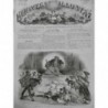 1863 UI NOEL PREMIER JANVIER M JANVIER ROI ETRENNES SOUHAITS COMPOSITION MORIN