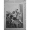 1863 MI DAUMIER DESSIN HOTEL COMMISSAIRE PRISEUR EXPERT TABLEAU