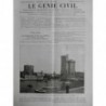 1929 GENIE CIVIL PORT ROCHELLE AGRANDISSEMENT EXTENSION PALLICE PORT PECHE