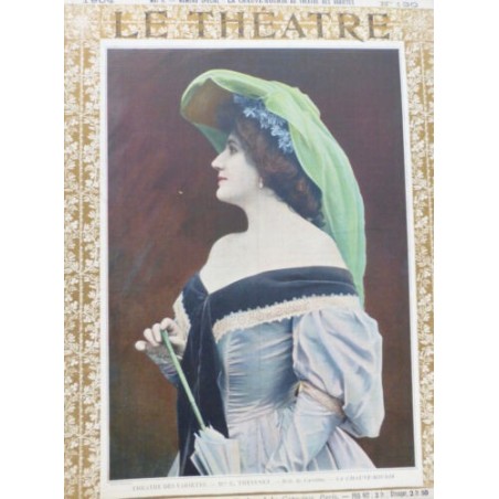 1904 THEATRE THEVENET CHAUVE SOURIS EVE LAVALLIERE PRINCE ORLOFSKY