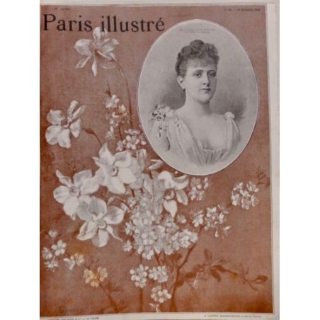 1889 PI MLLE LISE FLEURY COMEDIENNE THEATRE GYMNASE PORTRAIT