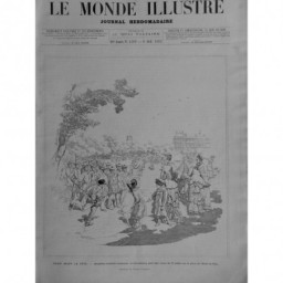 1882 MI ENFANT SOLDAT BATAILLON SCOLAIRE REVUE 14 JUILLET LUXEMBOUR