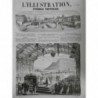 1858 I CHEMIN FER CHERBOURG GARE EMPEREUR IMPERATRICE CEREMONIE