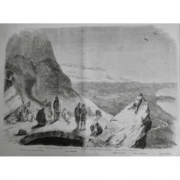 1870 MI GRECE MASSACR VOYAGEUR ITALIEN ANGLAIS BRIGAND BIVOUAC DEFILÉ 2 JOURNAUX