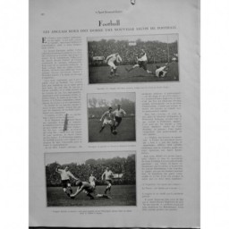 1923 SUI FOOTBALL STADE PERSHING FRANCE ANGLETERRE DEFAITE GAMBLIN DEVAQUEZ