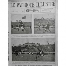 1927 PI FOOTBALL BELGIQUE HOLLANDE VAINQUEUR JOUR BELGE GILLIS MASSY BIERNA