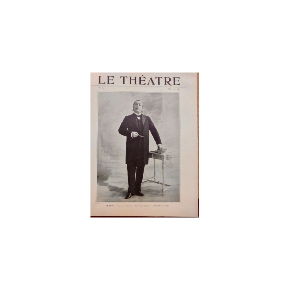 1902 THEATRE GUY DEUX ECOLES MARIE MAGNIER MME JOULIN