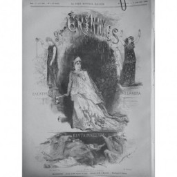 1889 PM LES ERINNYES DRAME M.LECONTE DE LISLE MUSIQUE M.J. MASSENET