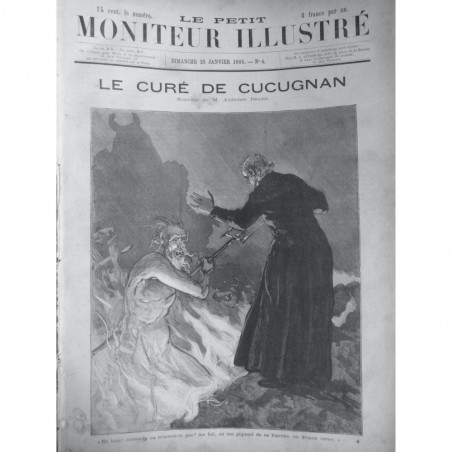 1885 PI CURE CUCUGNAN NOUVELLE ALPHONSE DAUDET