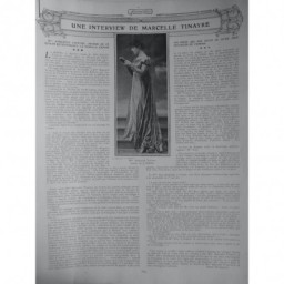 1906 F INTERVIEW MARCELLE TINAYRE AUTEUR LA REBELLE