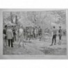 1890 I ATHLETISME SPORT SAUT HAUTEUR COURSE JURY CONCURRENT