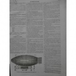 1859 MI USINE FRANCE TURGAN EXPORTATION POISSON VOLANT BALLON CAMILLE VERT HELIC