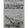 1857 MI PETIT KABILIE EXPEDITION BENI-YENNI AMELLER FORT NAPOLEON 3 JOURNAUX