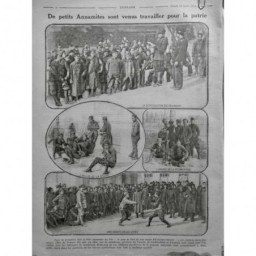 1916 E LUTTE ANNAMITE SEANCE JIU-JITSU SPORT EXTREME ORIENT