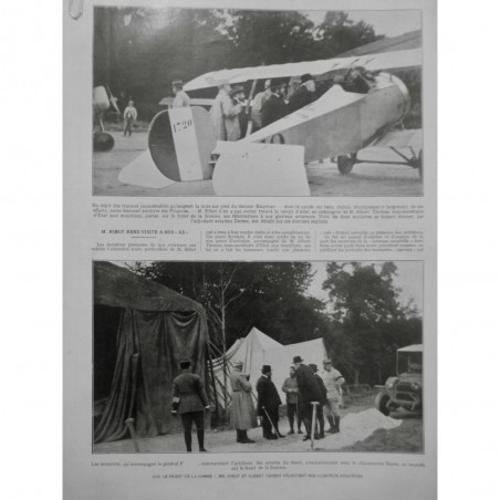 1916 MI AVIATION AS CIEL RIBOT THOMAS FELICITATION GLORIEUX AVIATEURS