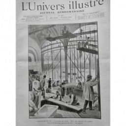 1900 UI EXPOSITION SALLE FÊTE TRAVAUX MENUISERIE ECHAFAUDAGE PLATRIER DESTEZ