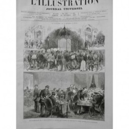 1877 I PARIS ELECTION PRESSE MINISTERE INTERIEUR RESULTAT SCRUTIN TELEGRAPHE