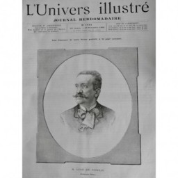 1890 UI LEON TINSEAU ECRIVAIN OEUVRES PORTRAIT PHOTO NADAR