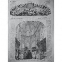 1865 UI ARCHEVEQUE CANTORBERY CATHEDRALE SAINT PAUL LONDRES